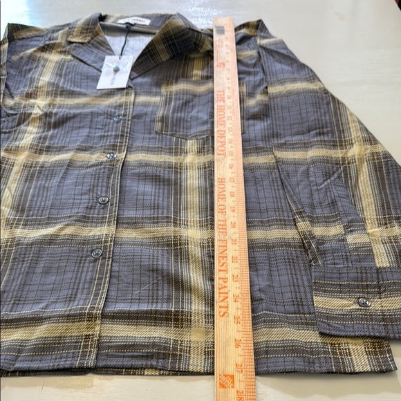 WeWoreWhat Long Sleeve PJ Top Size XS - Picture 4 of 10